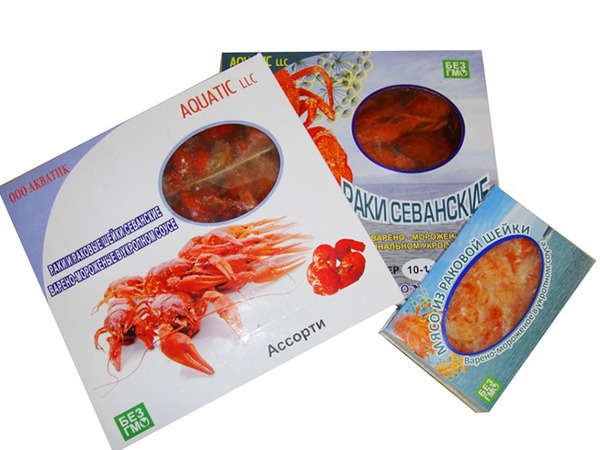 Раки в ассортименте в Таганроге