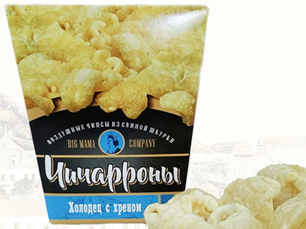 Чичарроны со вкусом холодца и хрена в Таганроге