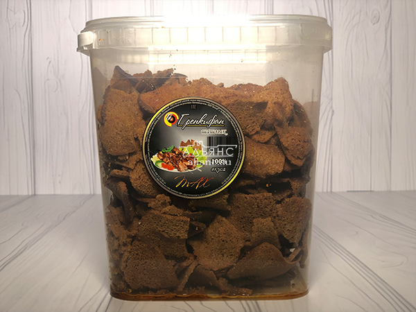Ржаные гренки со вкусом шашлыка в Таганроге