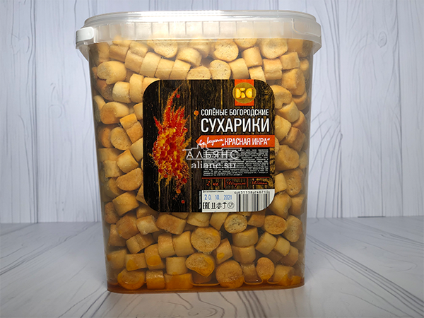 Сухарики с красной икрой в Таганроге