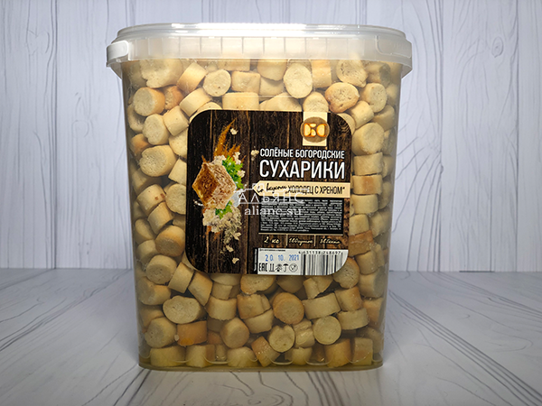 Сухарики с холодцом и хреном в Таганроге