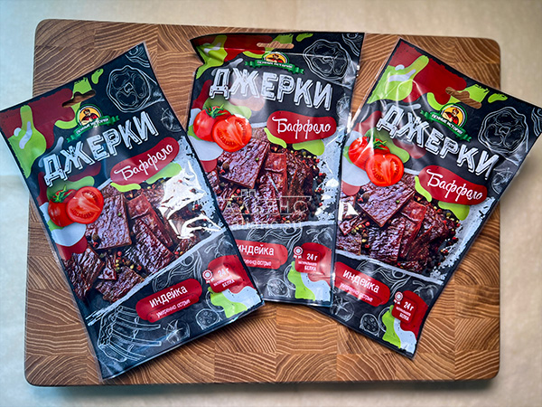 Джерки из индейки "Баффало" 45 гр. в Таганроге
