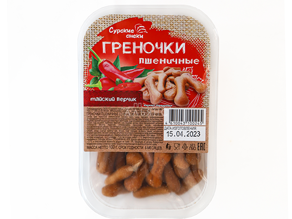 Сурские гренки Тайский перчик (100 гр) в Таганроге