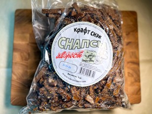 Деревенские гренки с чесноком: Снапсы хворост 