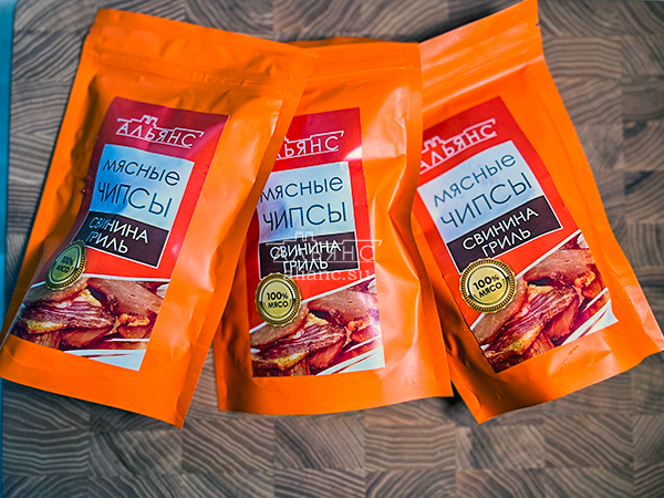 Мясо (АЛЬЯНС) вяленое свинина "Гриль" 50 гр. в Таганроге