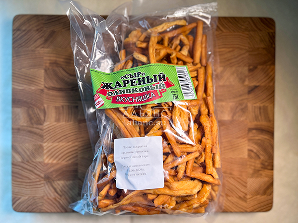 Жареный сыр "ВКУСНЯШКА" (Оливковый) 500гр. в Таганроге