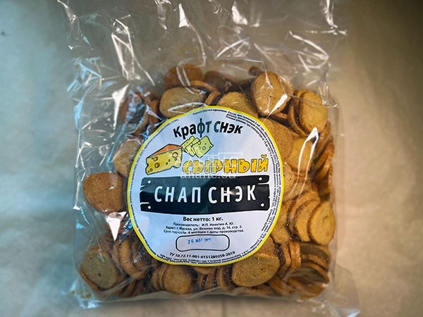 Снапсы ПШЕНИЧНЫЕ "Сыр" в Таганроге