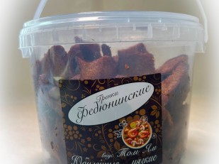 Сырный продукт ФЕРМЕРСКИЙ бочонок белый: Гренки 