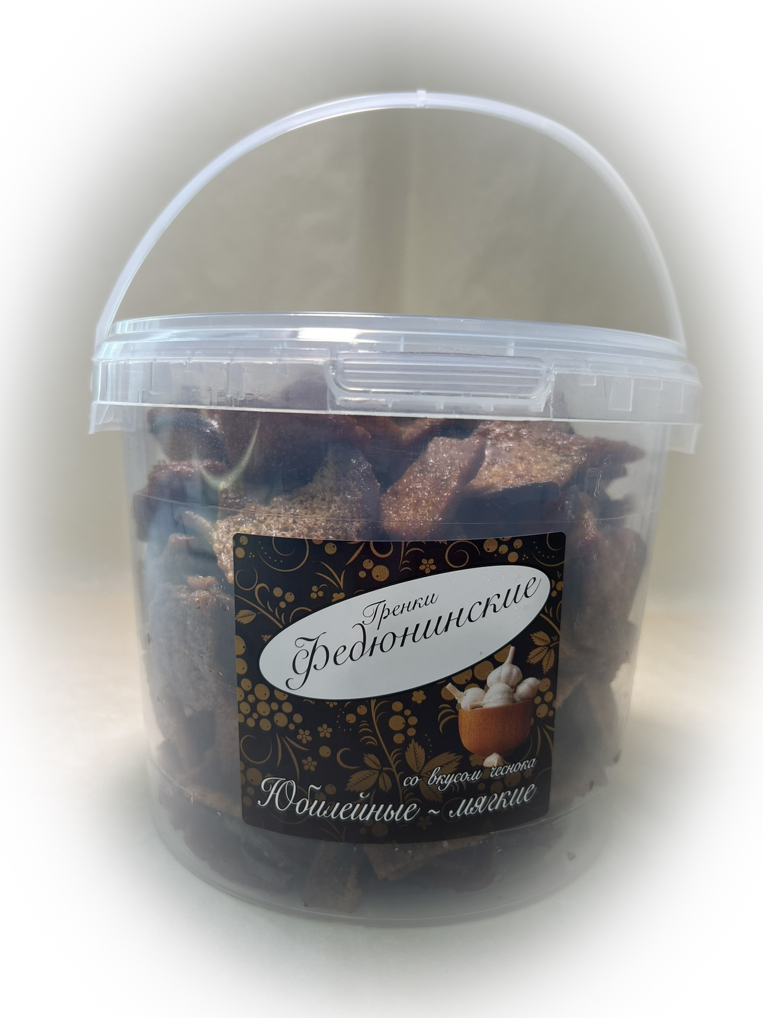 Гренки "ФЕДЮНИНСКИЕ" "Чеснок" (ведро 900 гр.) в Таганроге