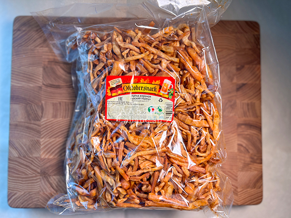 Нитка ЖАРЕНАЯ "Тайский перец" Oktobersnack 1 кг (сырный продукт) в Таганроге