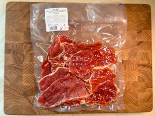 Ведро Ржаные гренки с гималайской солью: Мясо Чипсы свиные 