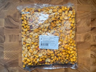 Корюшка х/к (крупная): Ореховая смесь ж/с с кукурузой со вкусом 