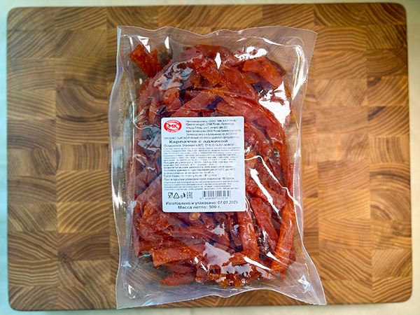 Продукт из мяса птиц "КАРПАЧЧО с АДЖИКОЙ" с/к "ООО БАЛТИКА" (Калининградская обл.) в Таганроге