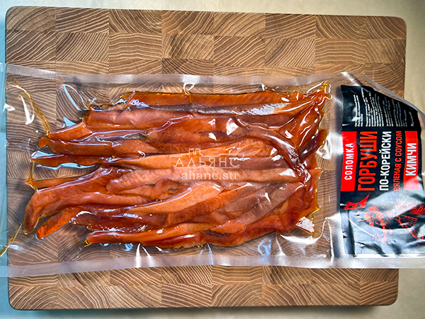 Горбуша соломка по-корейски в Таганроге