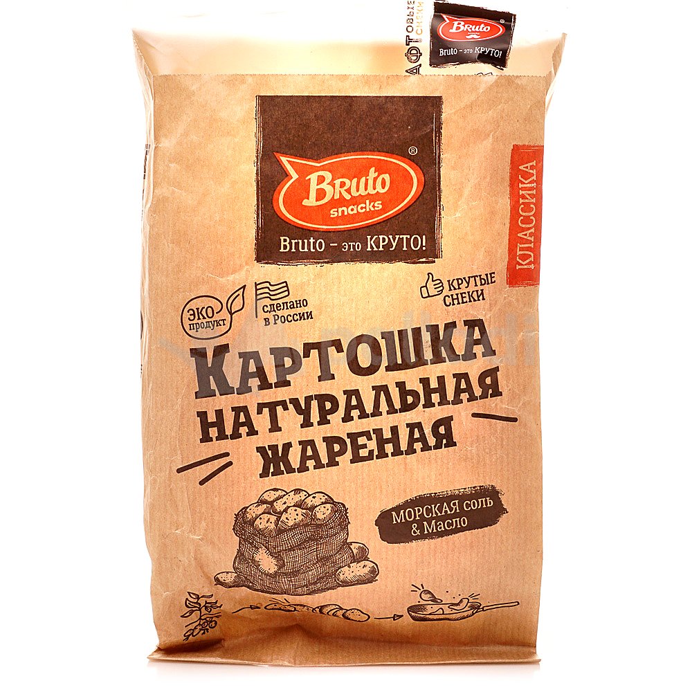 Картофель «Бруто» с солью 70 гр. в Таганроге